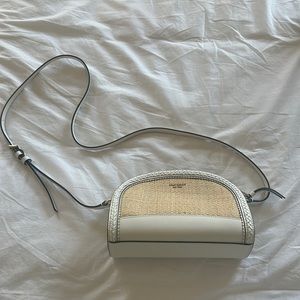 Kate Spade Reily Straw Crossbody